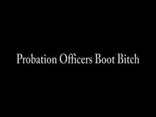 Probation Officer’s Boot Bitch - Femdom Boot Fetish
