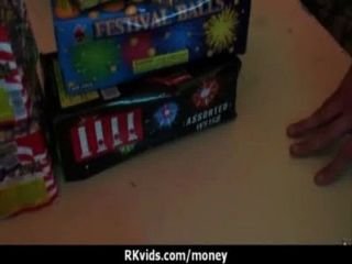 Amateur Chick Takes Money For A Fuck 18