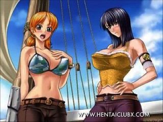 Anime Hentai Bleach Girls Vs One Piece Girls 2