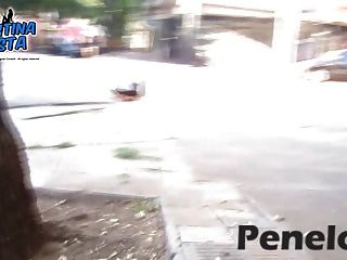 Amazing Upskirt In The Streets- Round Ass Latin Teen