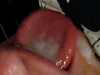 Close Up Messy Cum Eating