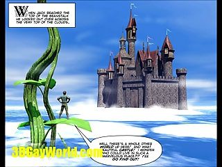 Jack & Beanstalk 3dgay Cartoon Comic Gay Famous Fairy Tale