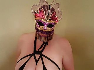Whore Lateshay Mardi Gra Mask Outfit