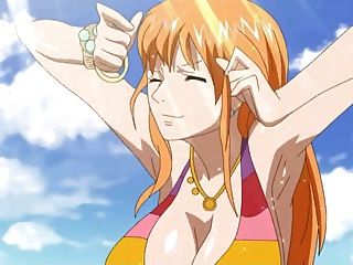 Nami Very Sexy & Bitch In Bikini (one Piece)