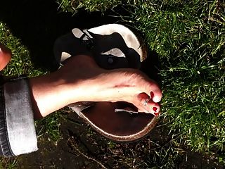 My Cute Wifes Feet In Birkenstocks