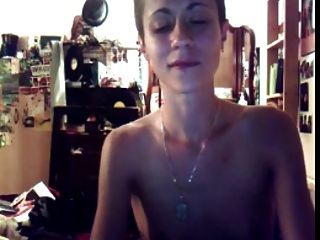 Lesbian Girl Alone Front Webcam  From Qc
