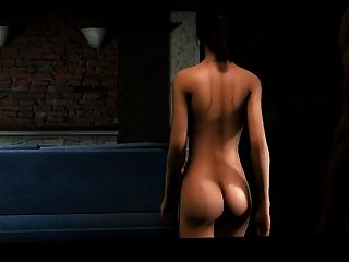 3d Zoey Loves To Get Her Ass Spanked Compilation (l4d)