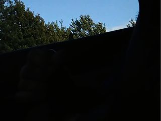 Driving Car Masturbation And Cum