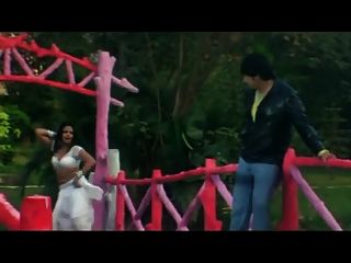 Mallu Sapna Hot Song In White Sharee