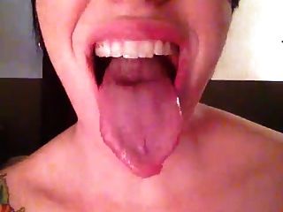 Teasing Tongue - Cum On It