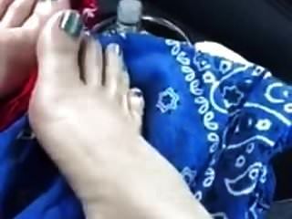 Busting My Nut All Over Her Toes