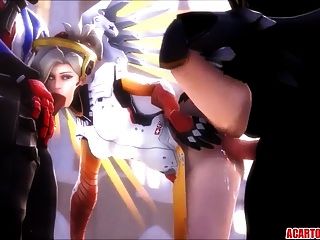 Overwatch Mercy Sex Compilation For Fans