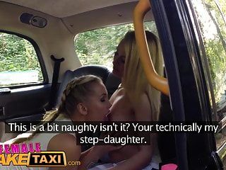 Femalefaketaxi Blonde Fitness Babe Loves Big Tits And Eating